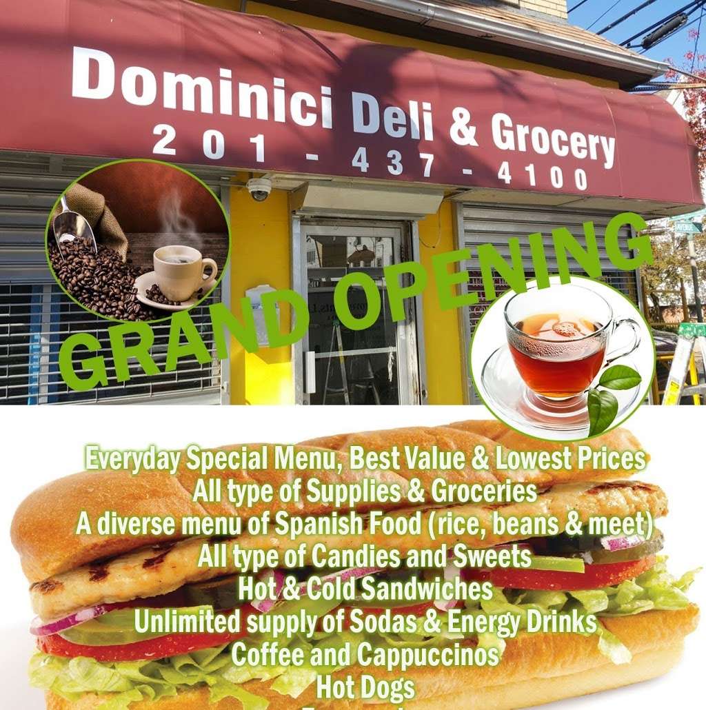 Dominici Deli & Grocery | 295 Avenue B, Bayonne, NJ 07002 | Phone: (201) 437-4100