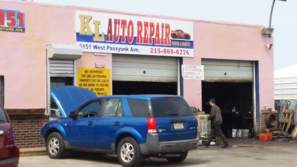 Kl Auto Repair 6151 W Passyunk Ave Philadelphia Pa 19153 Usa