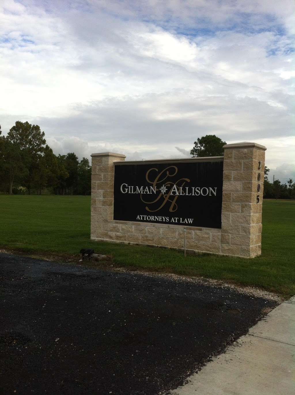 Gilman & Allison LLP | 2005 Cullen Blvd, Pearland, TX 77581 | Phone: (888) 225-5767