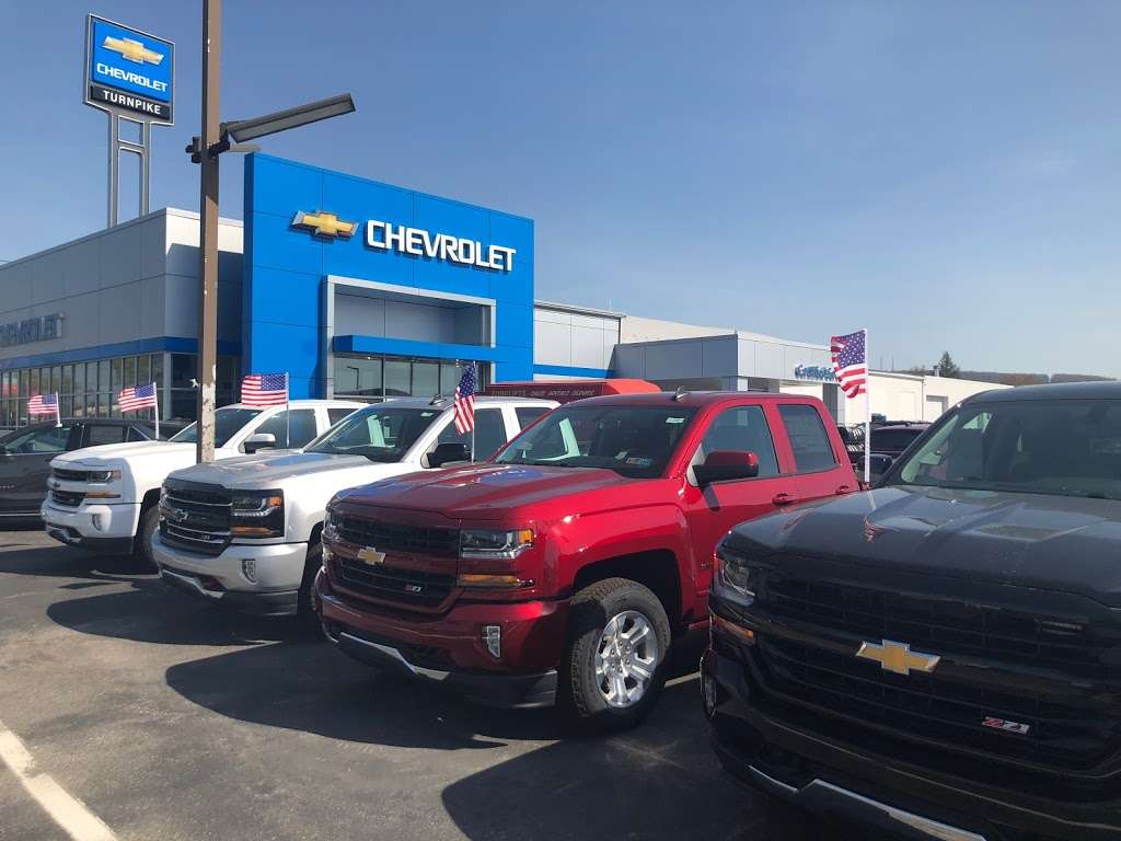 Turnpike Chevrolet | 3820 Main St, Morgantown, PA 19543, USA | Phone: (610) 286-5161