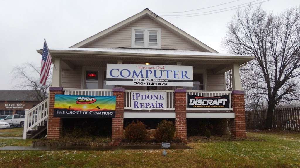 Heart And Soul Computer | 5209 Plank Rd, Fredericksburg, VA 22407, USA | Phone: (540) 412-1870