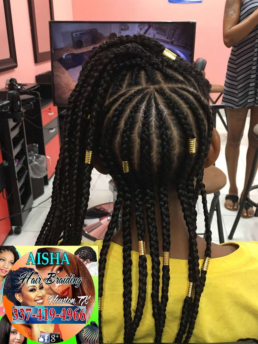 Aisha Hair Braiding | 2940 Gears Rd, Houston, TX 77067, USA | Phone: (337) 419-4966