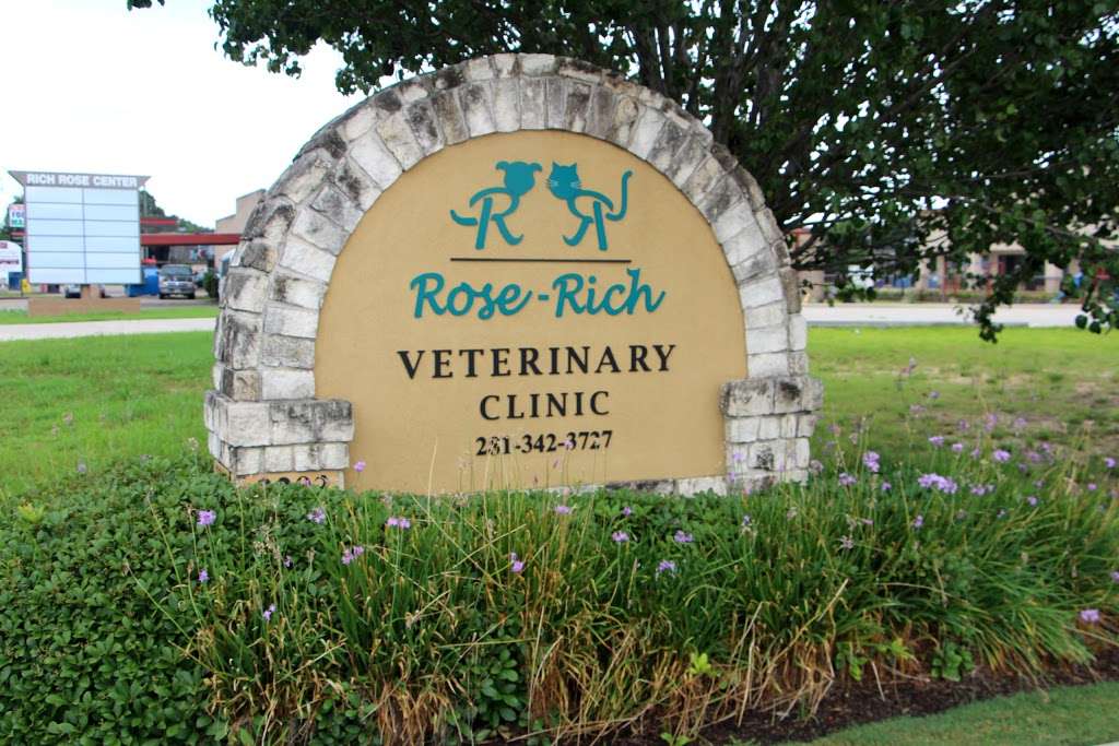 Rose-Rich Veterinary Clinic | 2203 Thompson Rd, Richmond, TX 77469, USA | Phone: (281) 342-3727