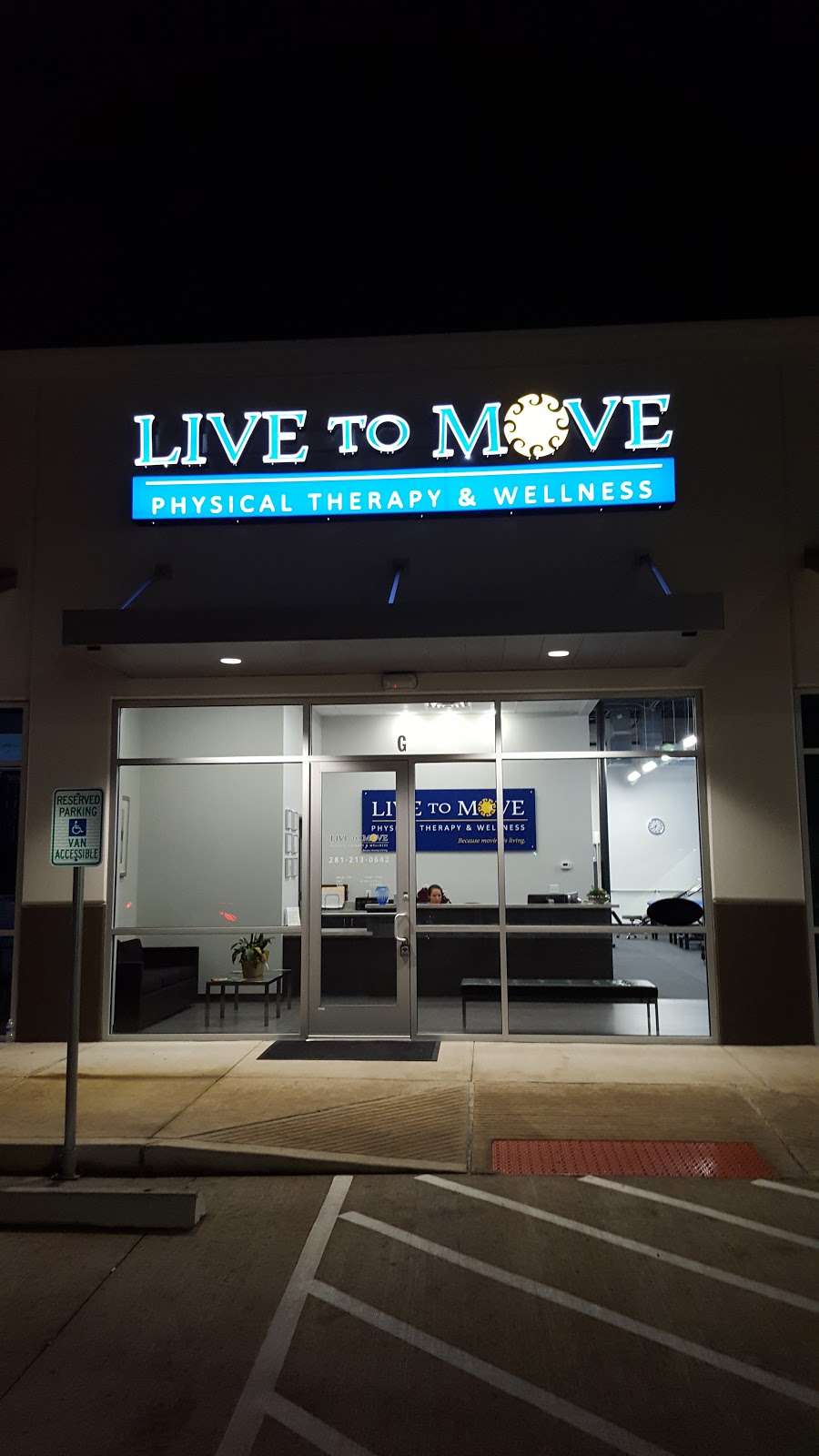 Live to Move Physical Therapy & Wellness | 2632 County Rd 59 Suite G, Manvel, TX 77578, USA | Phone: (281) 213-0642