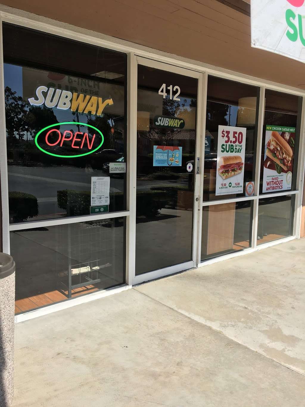 Subway Restaurants | 412 N Lakeview Ave, Anaheim, CA 92807, USA | Phone: (714) 685-6704