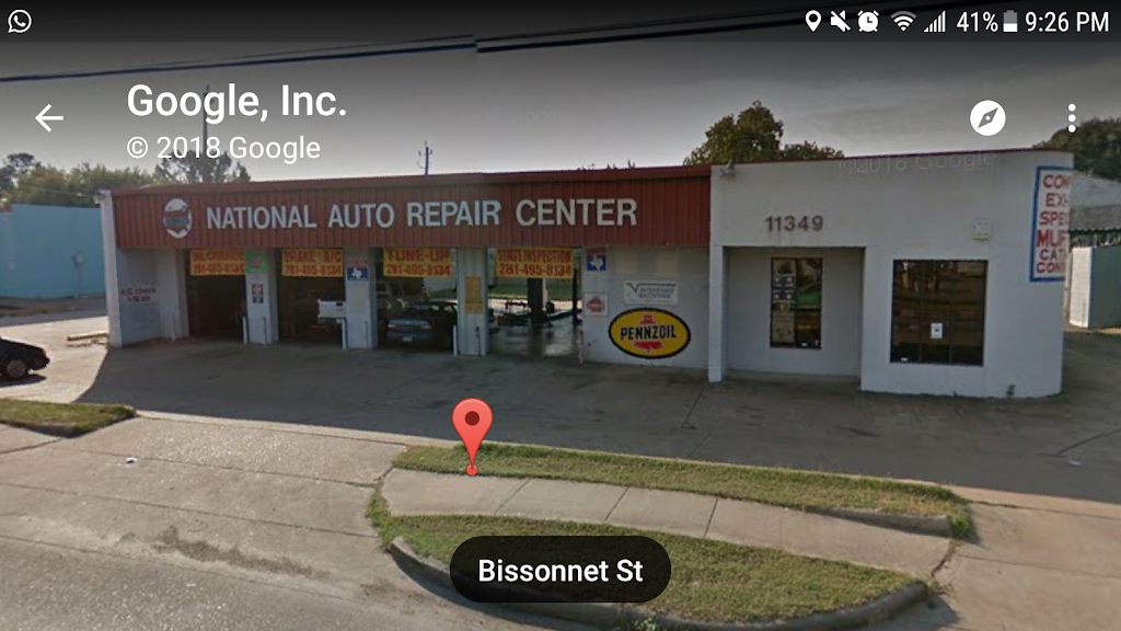 National Auto Repair Center | 11349 Bissonnet St, Houston, TX 77099, USA | Phone: (281) 495-8134