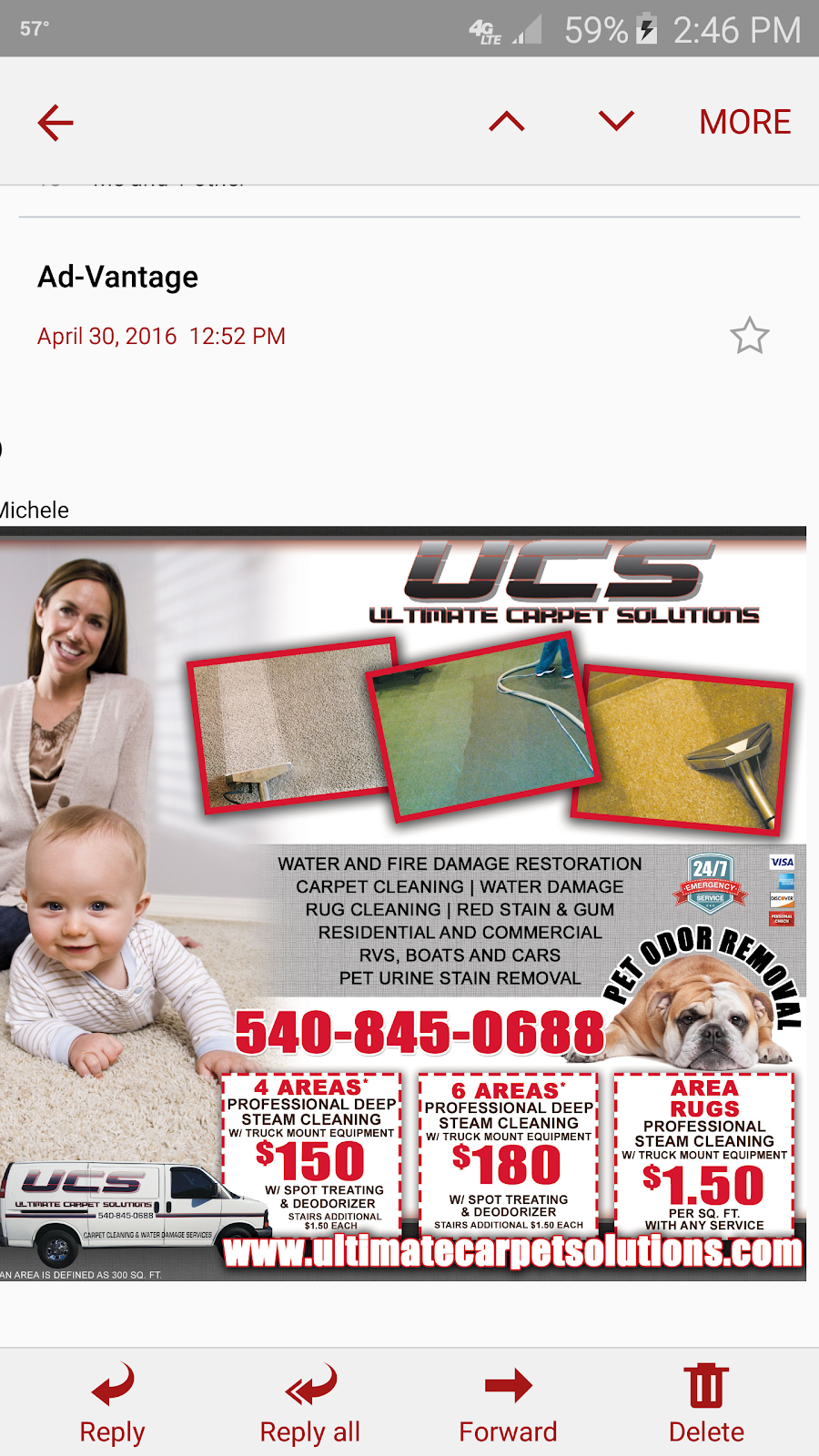 Ultimate Carpet Solutions | Spotsylvania, 11203 Katerina Dr S, Fredericksburg, VA 22408, USA | Phone: (540) 845-0688