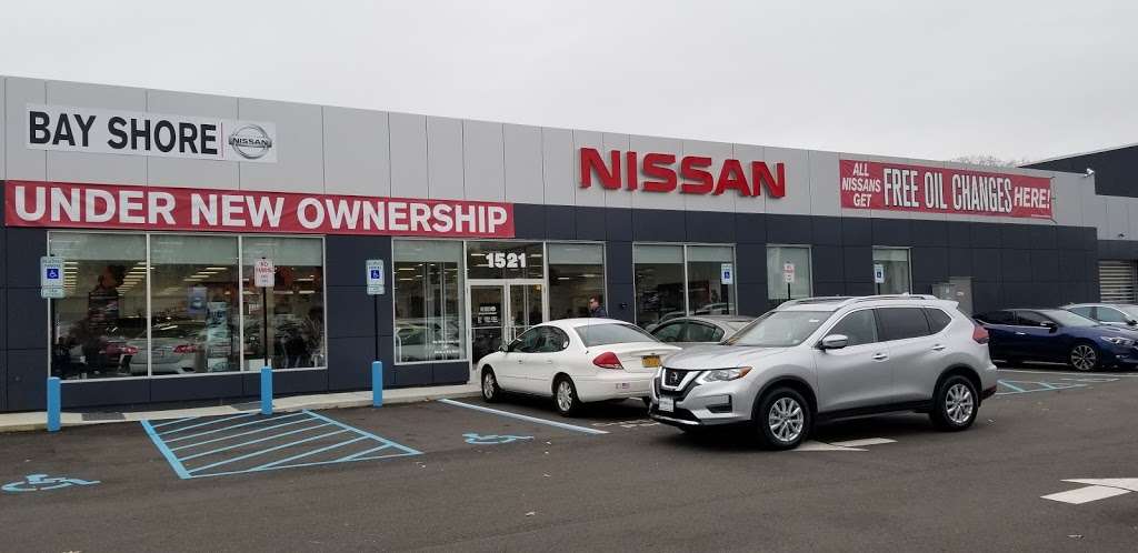 Nissan of Bay Shore | 1521 Sunrise Hwy, Bay Shore, NY 11706, USA | Phone: (631) 230-5860