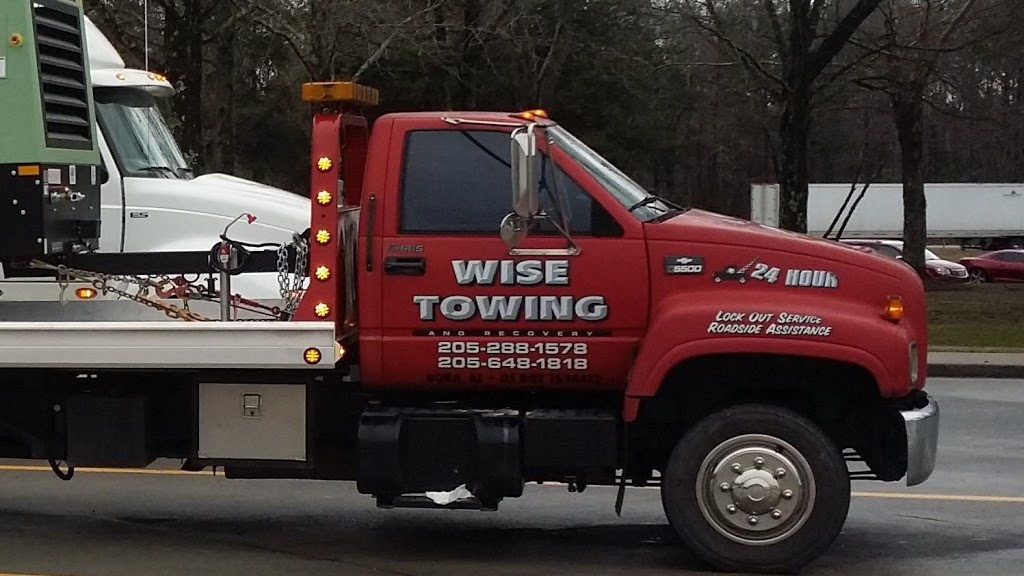 Wise Towing and Recovery | 256 Dickerson Cir, Dora, AL 35062, USA | Phone: (205) 648-1818