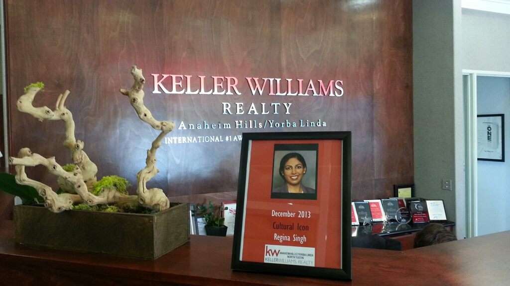 REGINA SINGH Keller Williams Realty | 17822 17th St, Tustin, CA 92780 | Phone: (714) 883-5205