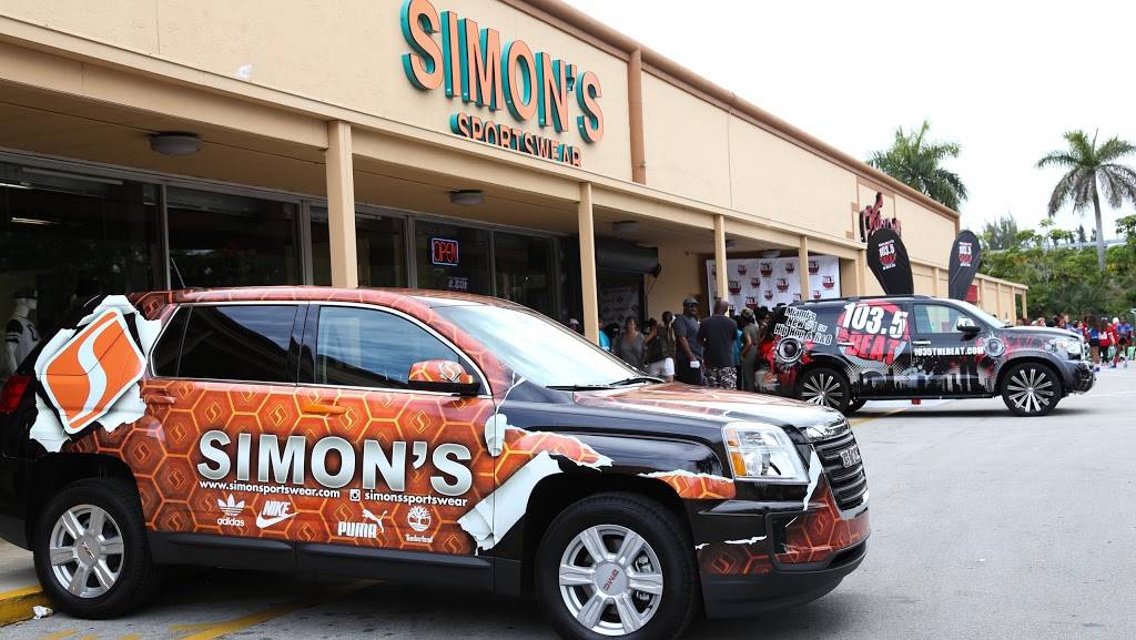 Simons Sportswear | 19652 NW 27th Ave, Miami Gardens, FL 33056, USA | Phone: (305) 622-9995