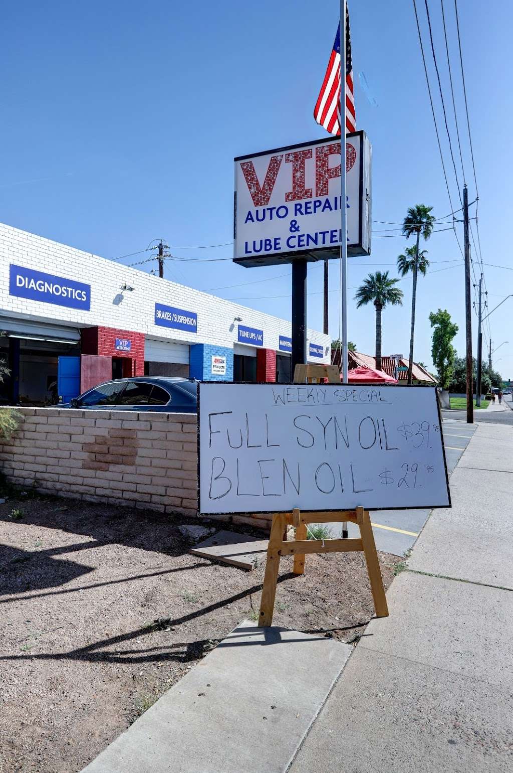 VIP Auto Repair & Lube Center | 1738 E Thomas Rd, Phoenix, AZ 85016, USA | Phone: (602) 358-7515