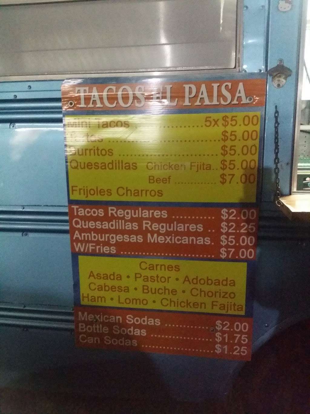 Tacos El Paisa | 5727 Ray Ellison Blvd, San Antonio, TX 78242, USA | Phone: (210) 371-9853