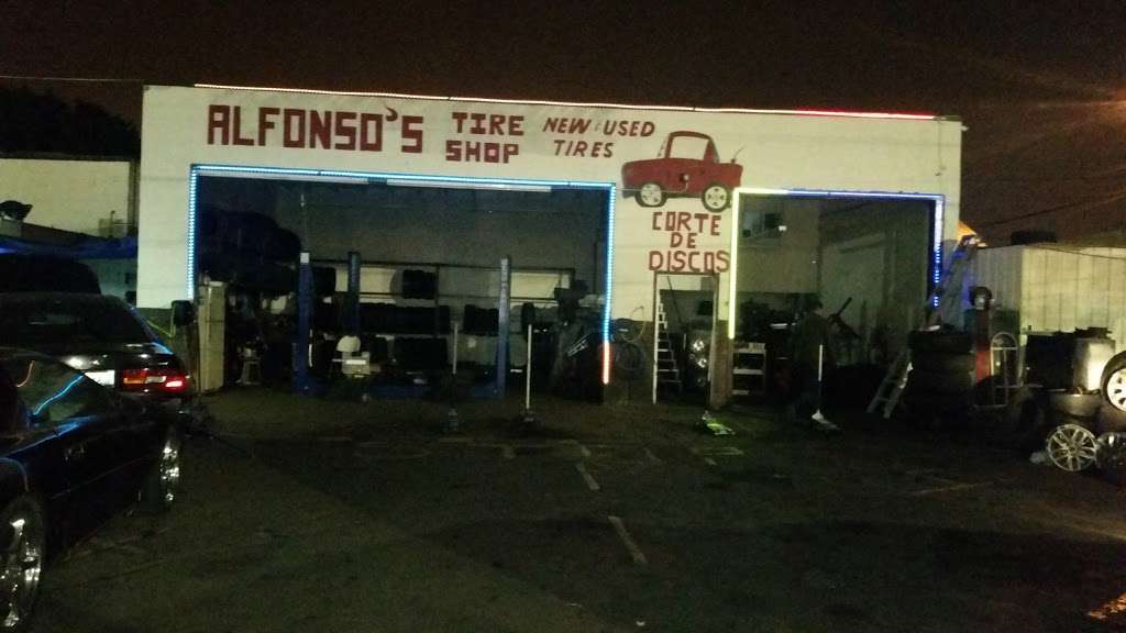 Alfonsos Tire Shop | 545 1/2 N Avalon Blvd, Wilmington, CA 90744, USA | Phone: (310) 522-9646