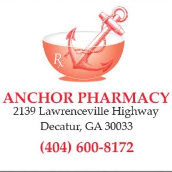 Anchor Pharmacy | 2139 Lawrenceville Hwy, Decatur, GA 30033, USA | Phone: (404) 600-8172