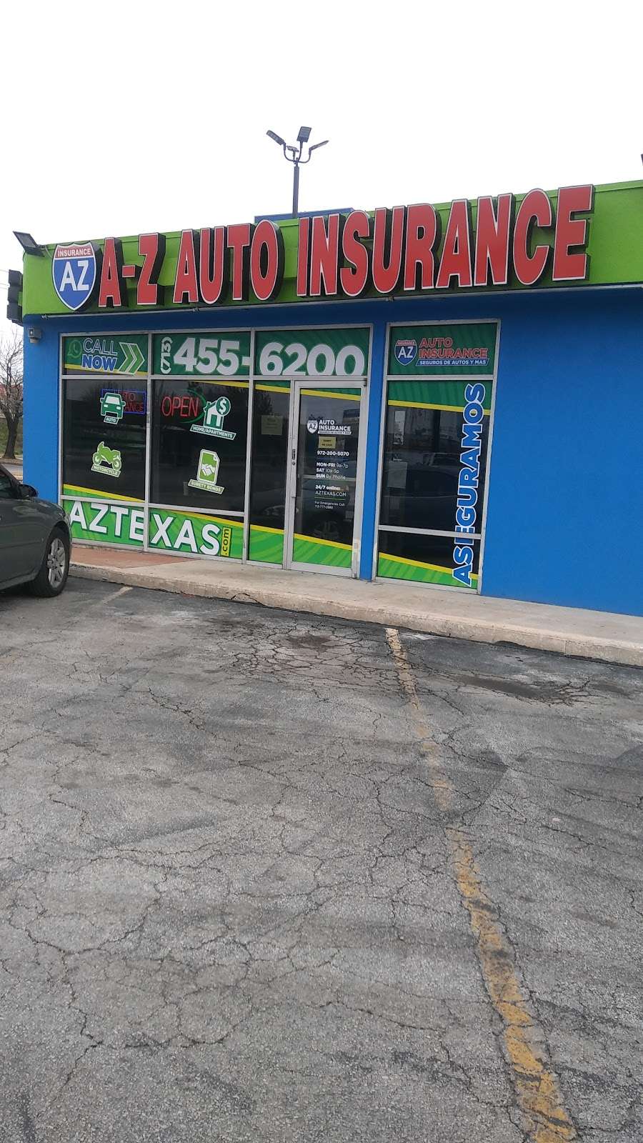 A-Z Insurance | 11057 East Fwy, Houston, TX 77029, USA | Phone: (713) 455-6200