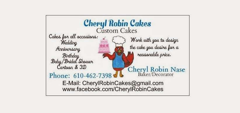 Cheryl Robin Cakes | 3429 W Walker Rd, Walnutport, PA 18088, USA | Phone: (610) 462-7398