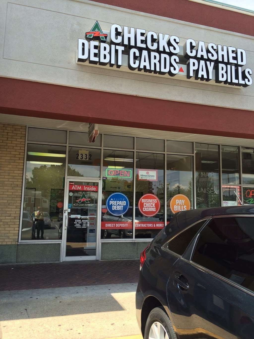 ACE Cash Express - ATM | 2332 Iverson St, Temple Hills, MD 20748, USA | Phone: (301) 702-3501