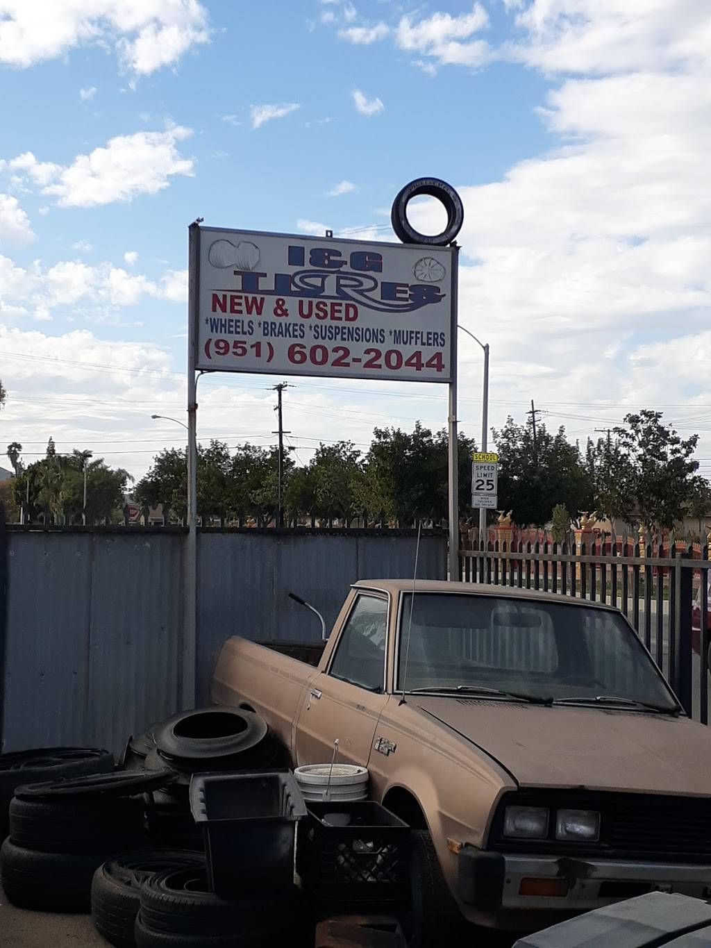 I & G Tire Shop | 8812 Cypress Ave, Riverside, CA 92503, USA | Phone: (951) 602-2044