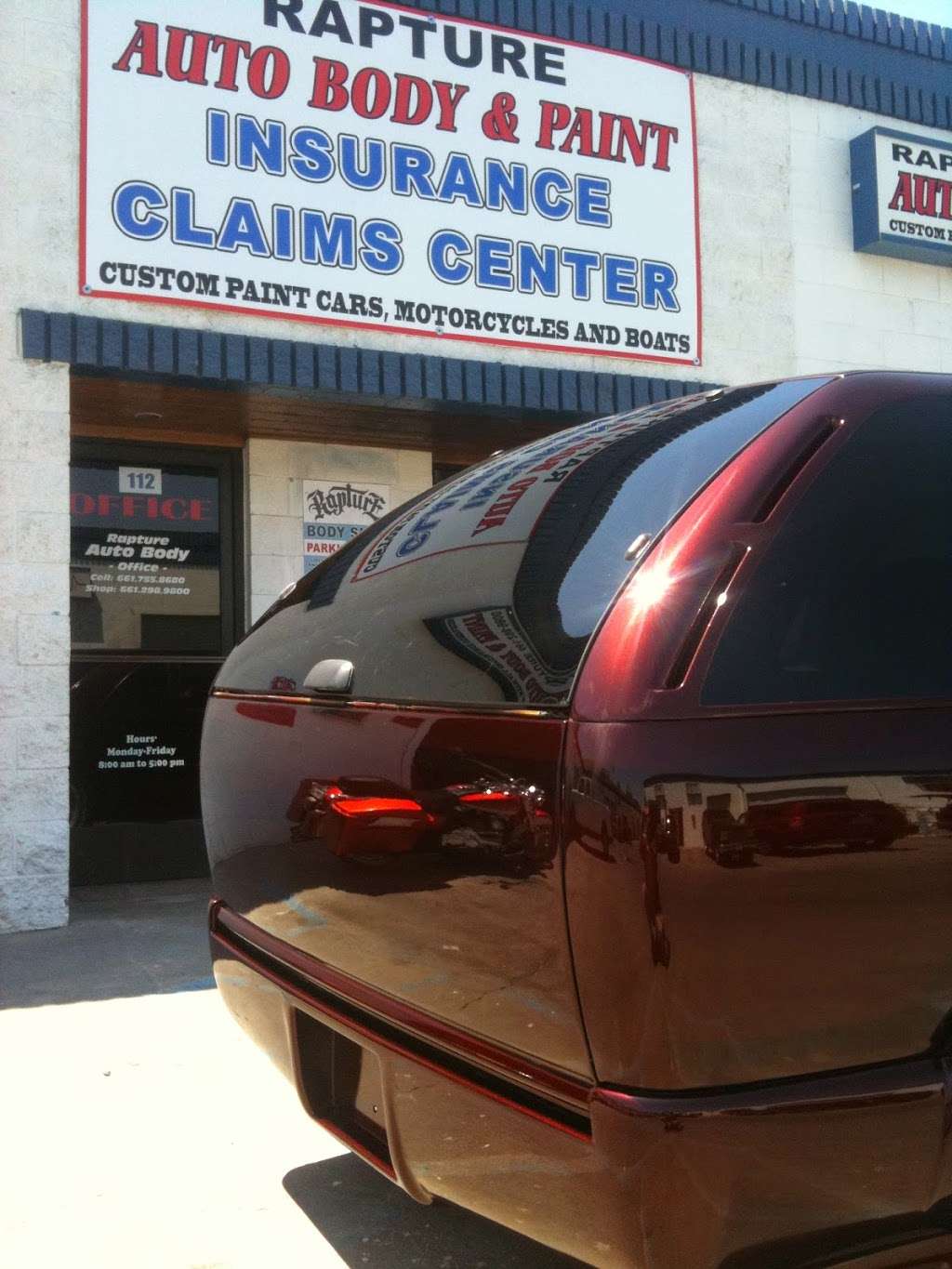 Rapture Auto Body & window tint | 26536 Ruether Ave, Santa Clarita, CA 91350 | Phone: (661) 298-9800