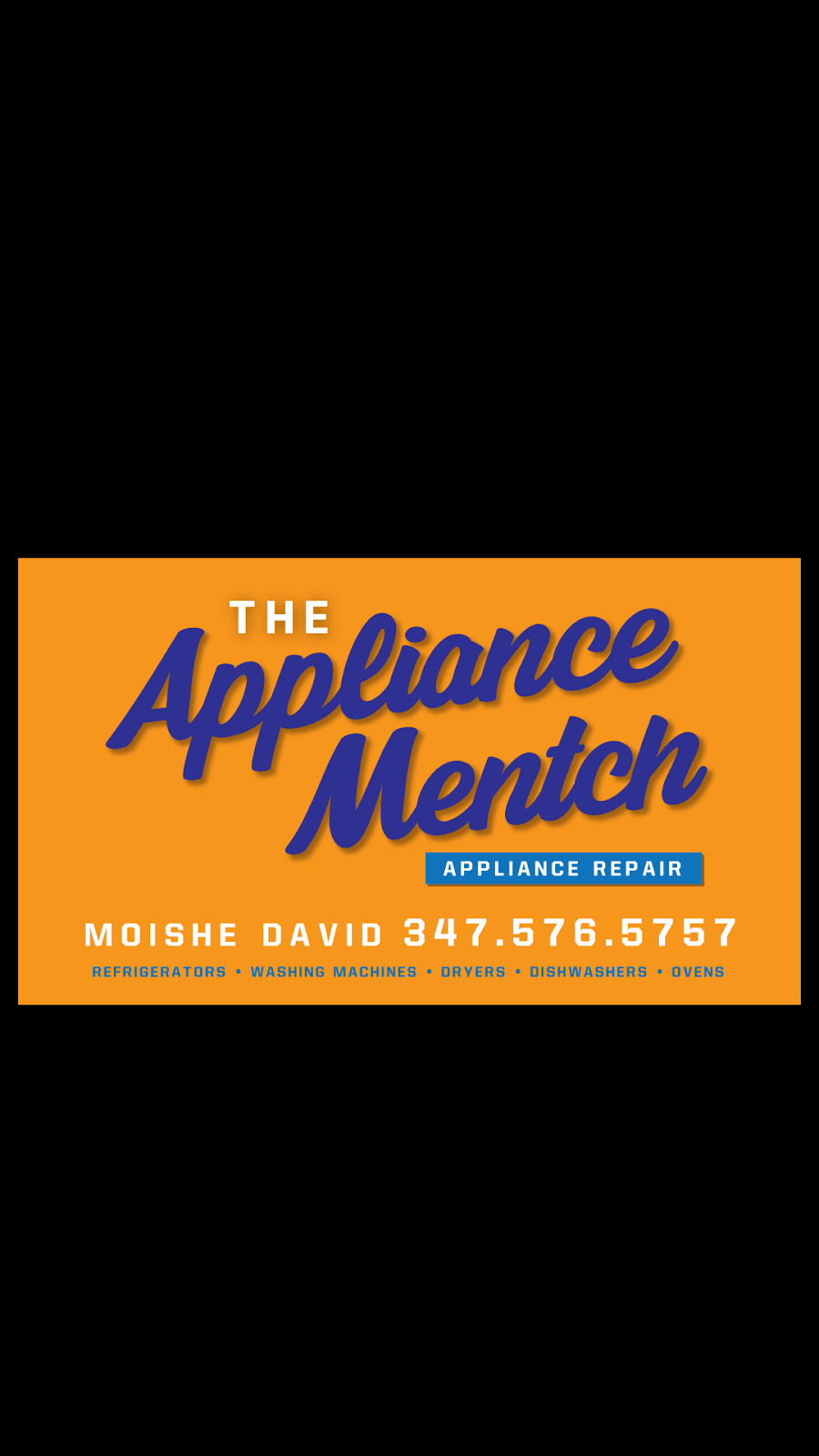 Appliance Mentch | 1042 Dahill Rd, Brooklyn, NY 11204, USA | Phone: (347) 576-5757