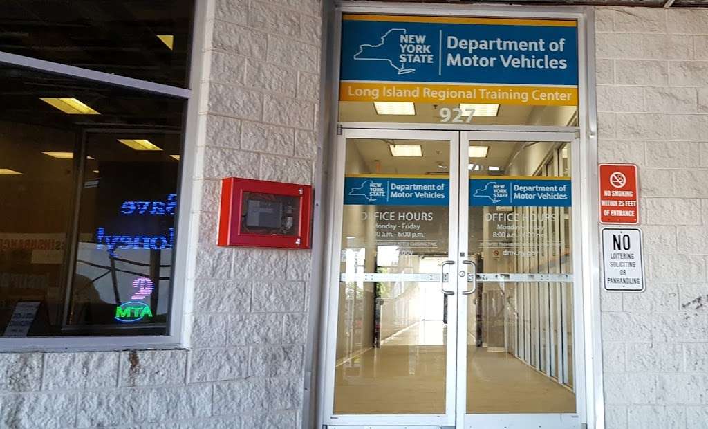 The New York State Department of Motor Vehicles | 927 Carmans Rd, Massapequa, NY 11758 | Phone: (718) 477-4820