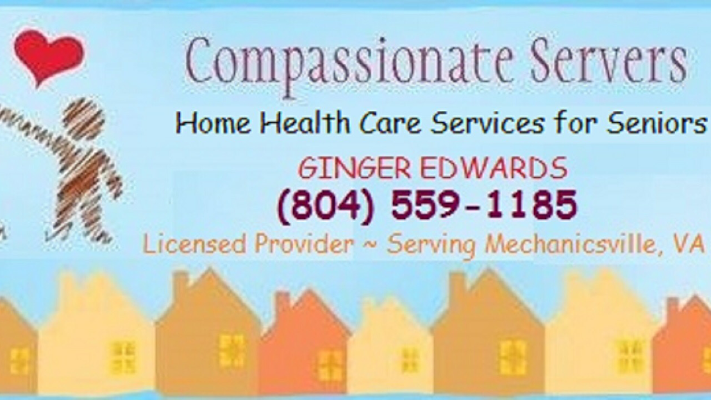 Compassionate Servers-Living Assistance Services for Seniors | 7259 Grace Ln, Mechanicsville, VA 23111, USA | Phone: (804) 559-1185