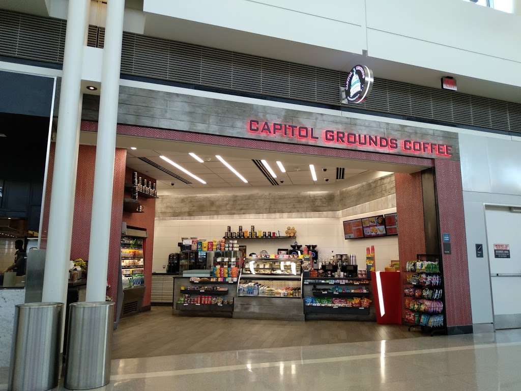 Capitol Grounds Coffee | Washington Dulles International Airport Concourse B, 1 Saarinen Cir, Sterling, VA 20166 | Phone: (703) 661-0999