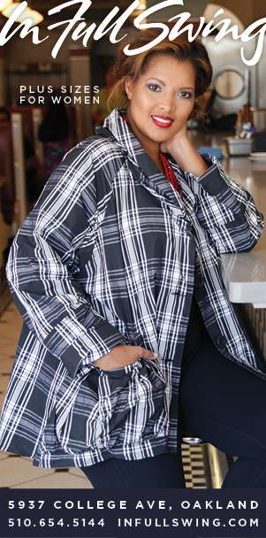 In Full Swing Plus Sizes | 5937 College Ave, Oakland, CA 94618 | Phone: (510) 654-5144