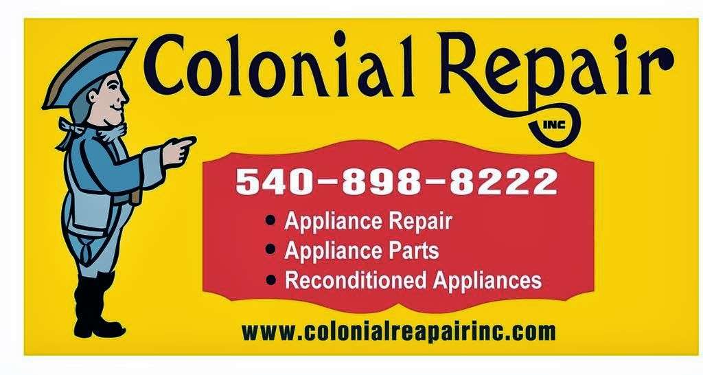 Colonial Repair Inc | 3205 Lafayette Blvd, Fredericksburg, VA 22408, USA | Phone: (540) 898-8222