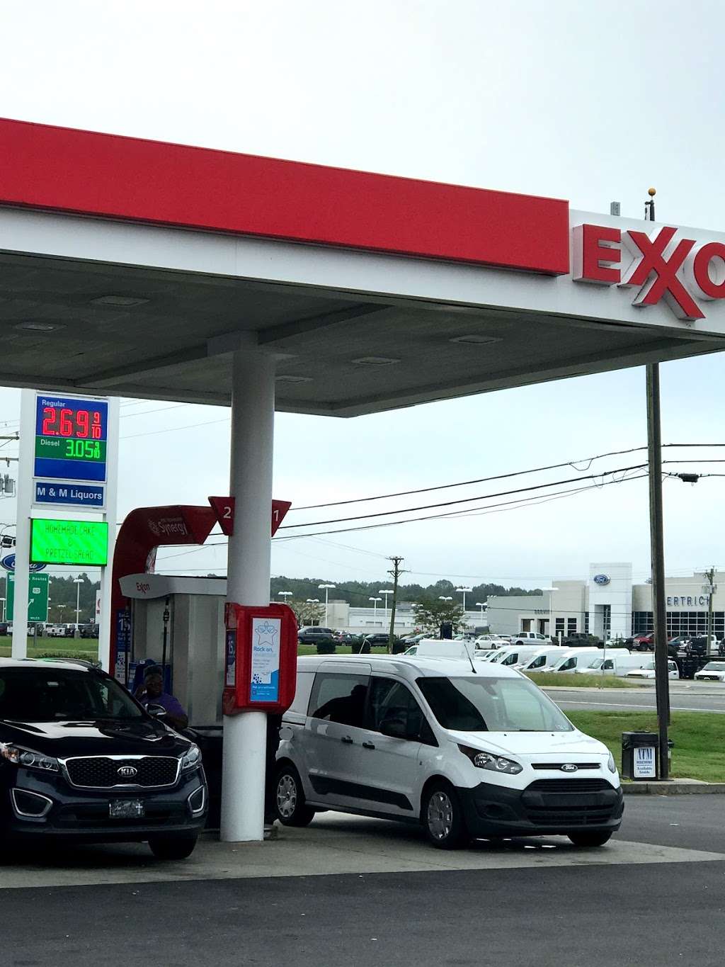 Exxon | 1606 Bay Rd, Milford, DE 19963, USA | Phone: (302) 335-5202