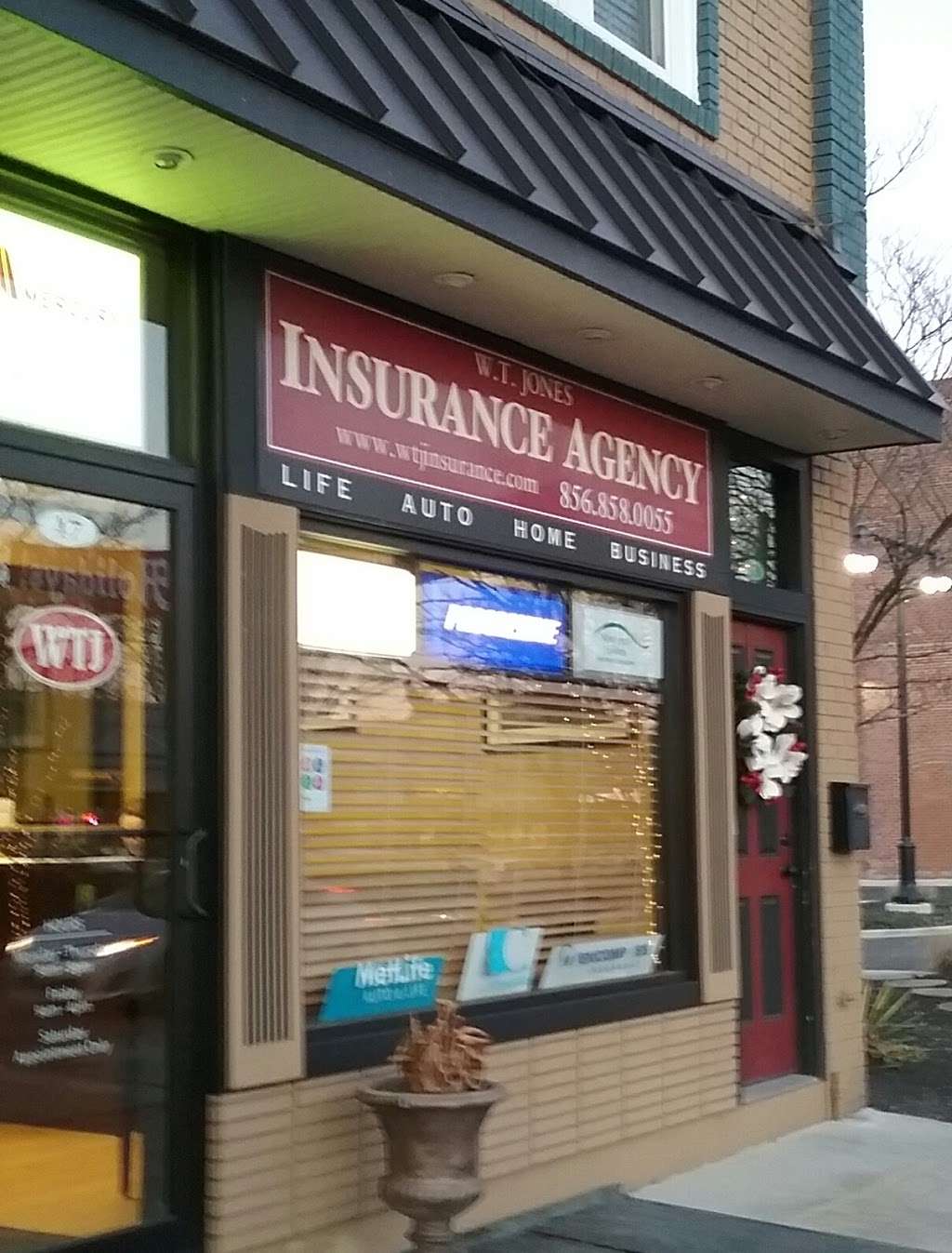 W T Jones Insurance | 47 Haddon Ave # 1, Haddon Township, NJ 08108, USA | Phone: (856) 858-0055