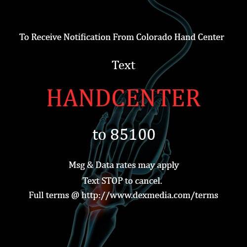 Colorado Hand Center | 2925 Professional Pl #201, Colorado Springs, CO 80904, USA | Phone: (719) 260-4767