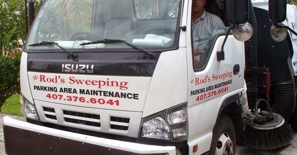 Rods Sweeping Service Inc. | 5135 Brightmour Cir, Orlando, FL 32837 | Phone: (407) 376-6041