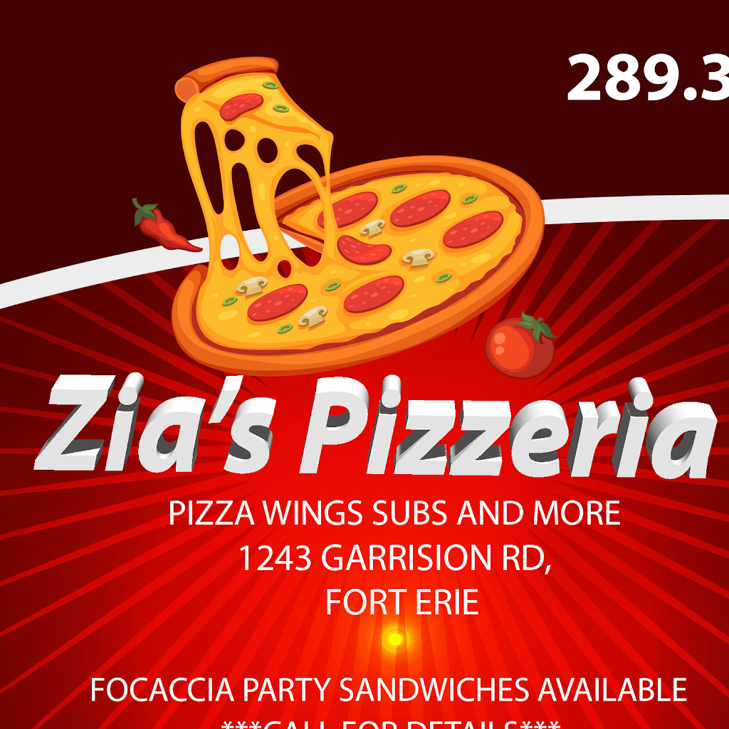 Zias Pizzeria | 1243 Garrison Rd, Fort Erie, ON L2A 1P2, Canada | Phone: (289) 320-8304