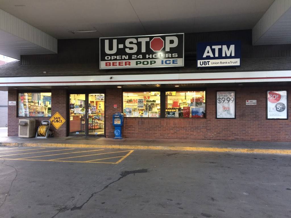 U-Stop Convenience Shop | 240 N 17th St, Lincoln, NE 68508 | Phone: (402) 476-1610