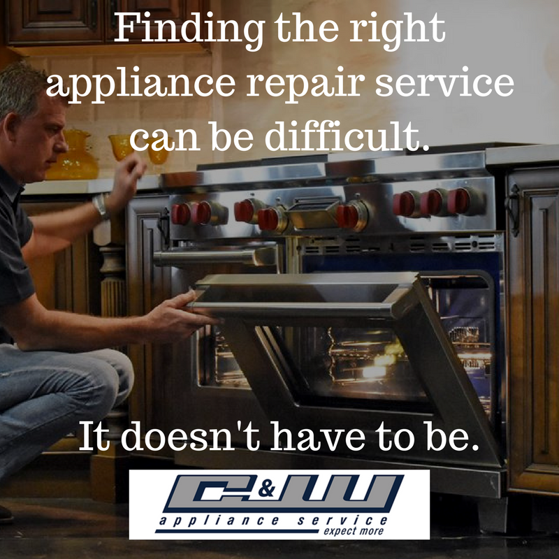 C&W Appliance Service | 9860 Monroe Dr, Dallas, TX 75220, USA | Phone: (214) 358-1496