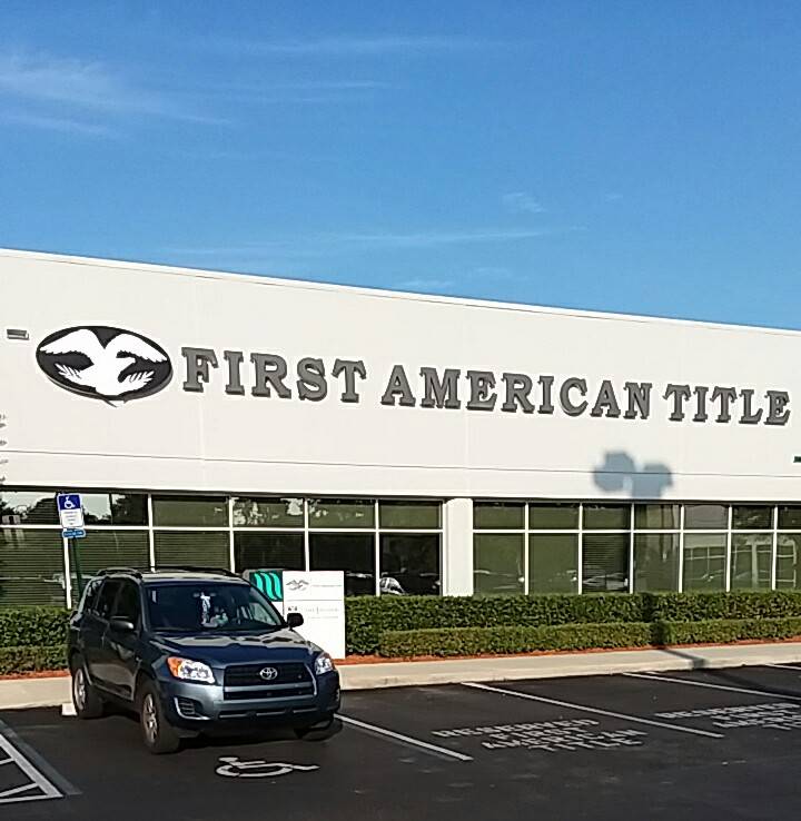 First American Title Agency Services | 3563 Philips Hwy #504, Jacksonville, FL 32207, USA | Phone: (904) 858-9200