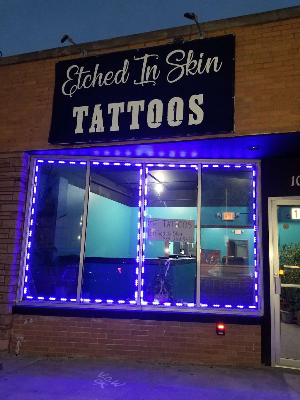 Etched In Skin LLC | 10725 S Ridgeland Ave, Chicago Ridge, IL 60415, USA | Phone: (773) 582-5650