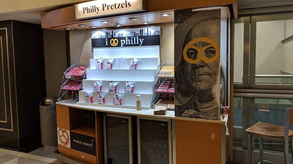 Philly Pretzel Factory | Terminal F, Philadelphia International Airport, 8000 Essington Ave, Philadelphia, PA 19153, USA | Phone: (215) 338-4606