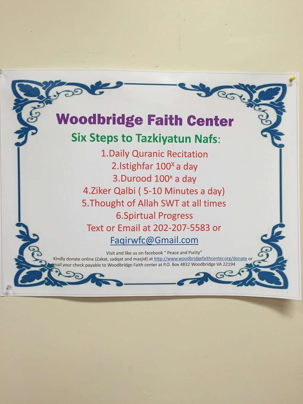 Woodbridge Faith Center | 13195 Occoquan Rd, Woodbridge, VA 22191