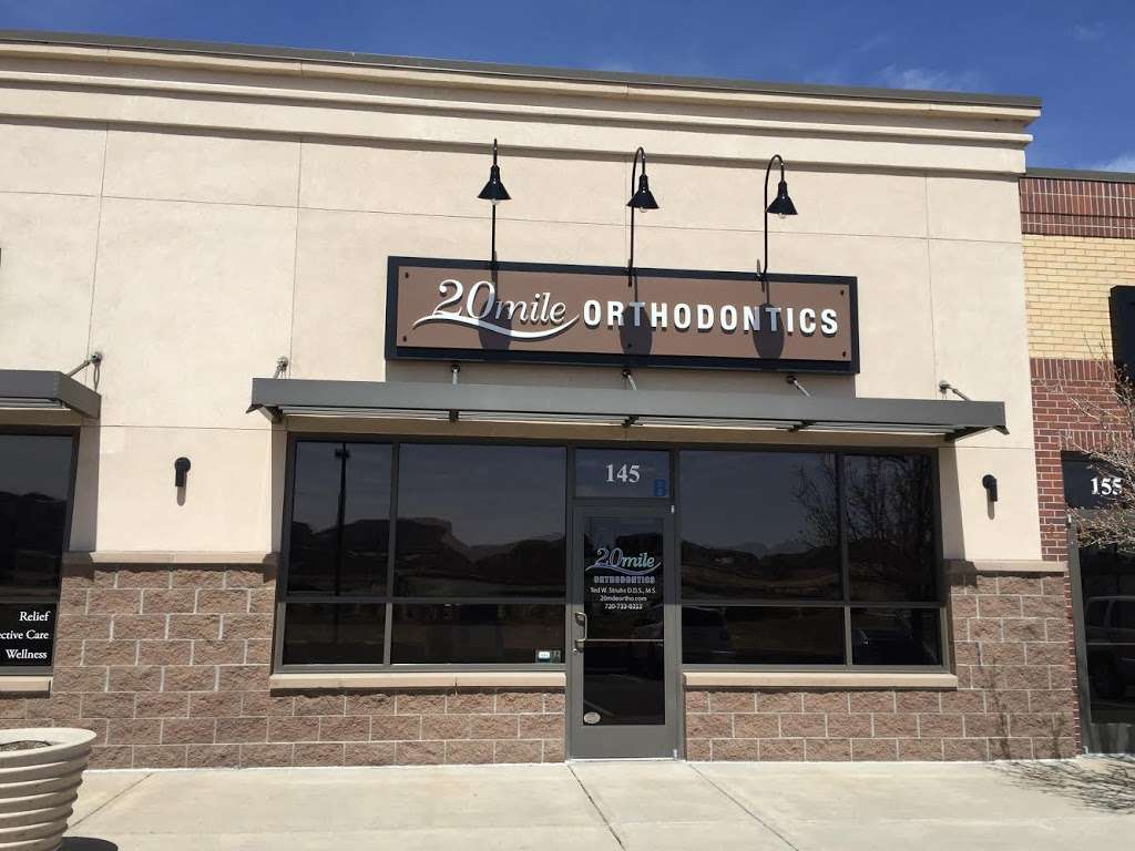 20 Mile Orthodontics | 3750 Dacoro Ln STE 145, Castle Rock, CO 80109 | Phone: (720) 465-8464