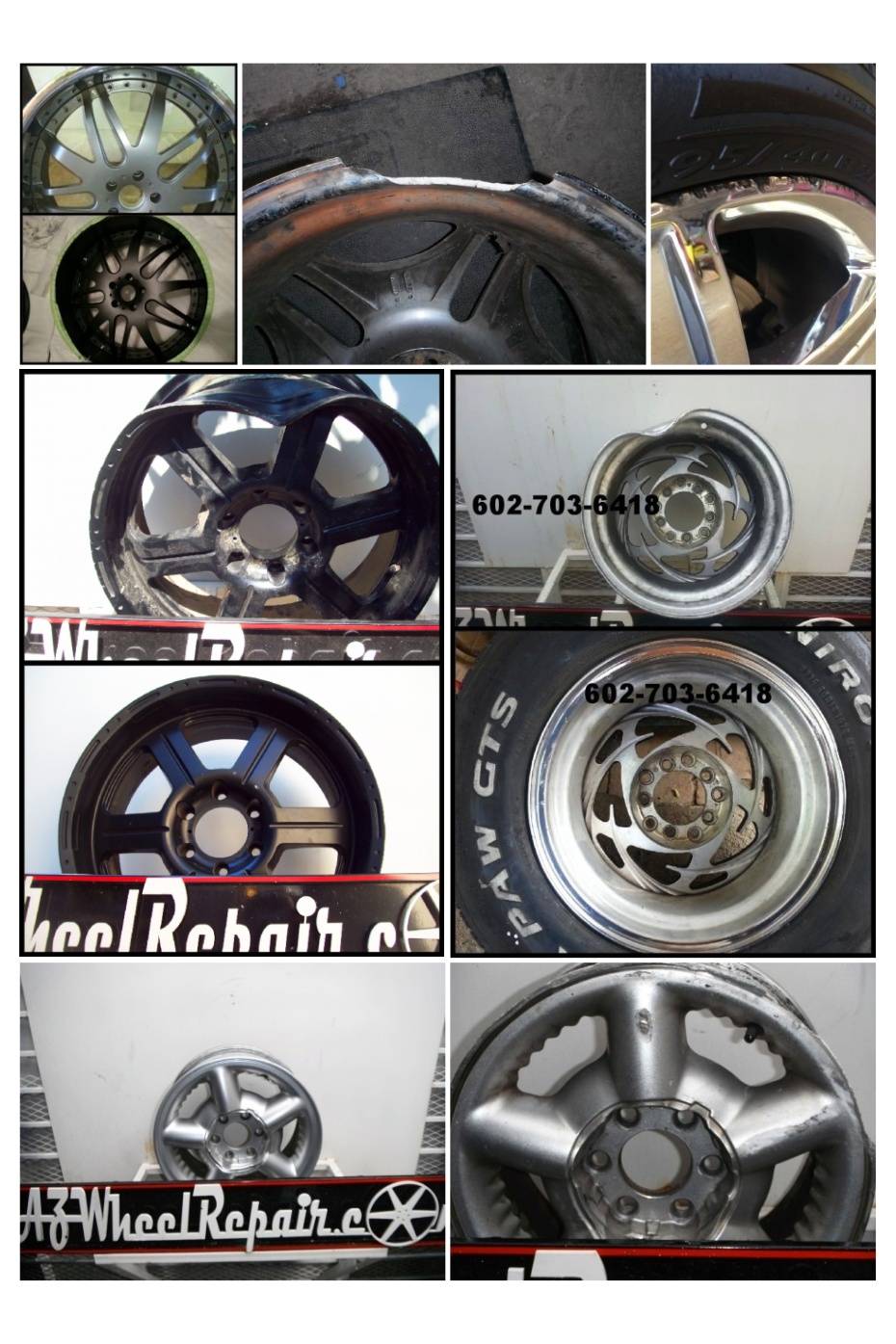 Az Wheel Repair LLC | 4634 N 27th Ave, Phoenix, AZ 85017, USA | Phone: (602) 703-6418