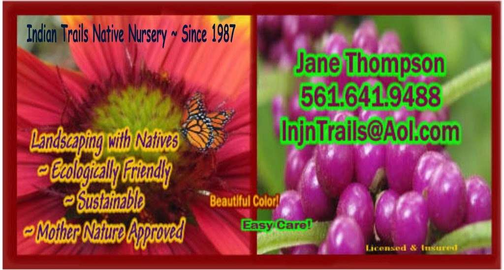 Indian Trails Native Nursery | 6315 W Park Ln, Lake Worth, FL 33449 | Phone: (561) 641-9488