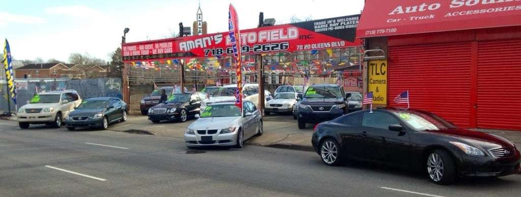 Amans Auto Field | 70-20 Queens Blvd, Woodside, NY 11377, USA | Phone: (718) 639-2626