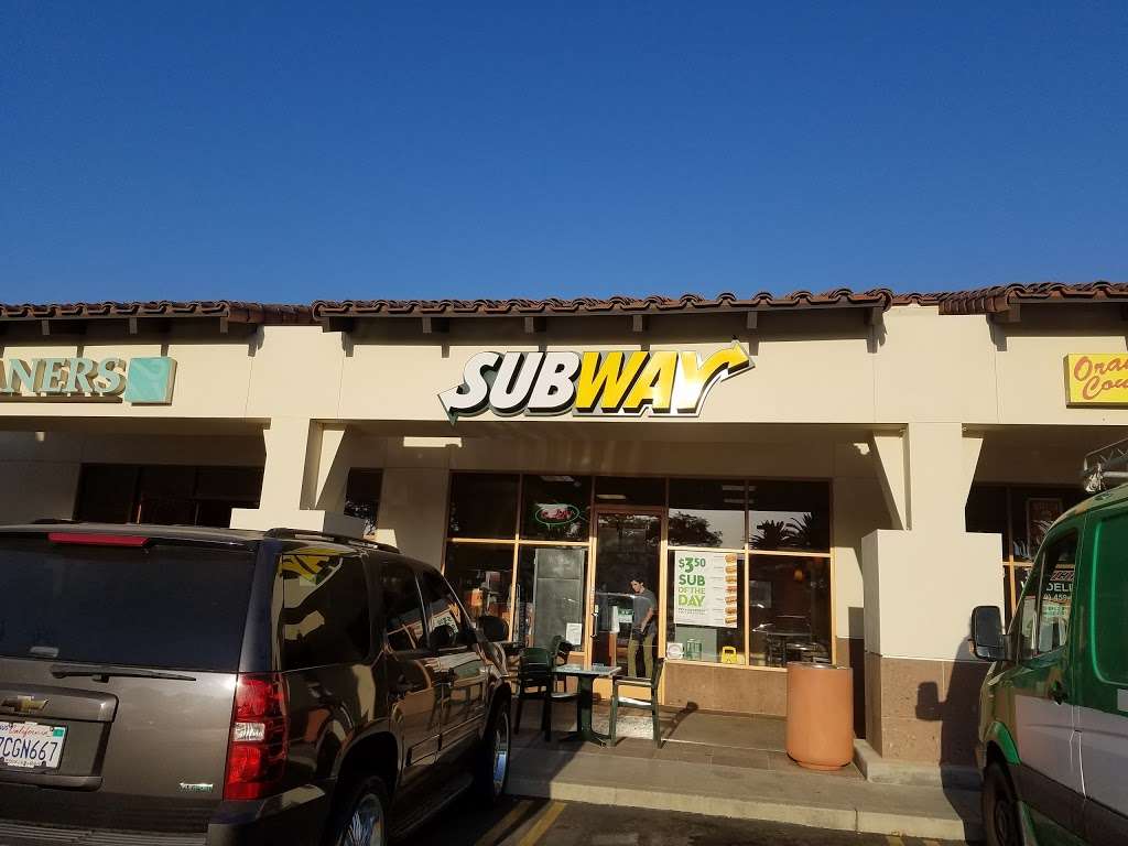 Subway Restaurants | 21612 Plano Trabuco Rd 2 F, Trabuco Canyon, CA 92679, USA | Phone: (949) 329-1041