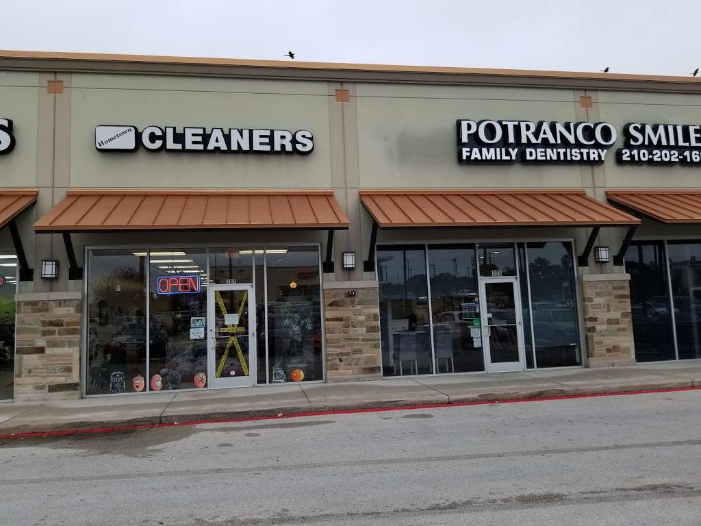 Your Hometown Cleaners | 12355 Potranco Rd #107, San Antonio, TX 78253, USA | Phone: (210) 352-5201