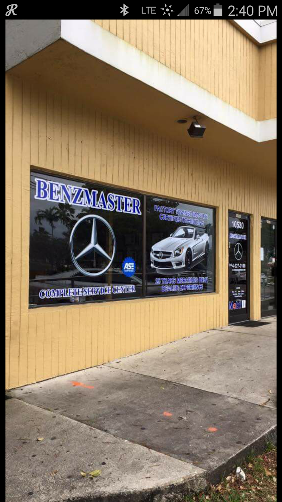 Benzmaster Mercedes Specialist | 10530 Wiles Rd, Coral Springs, FL 33076, USA | Phone: (954) 227-0108
