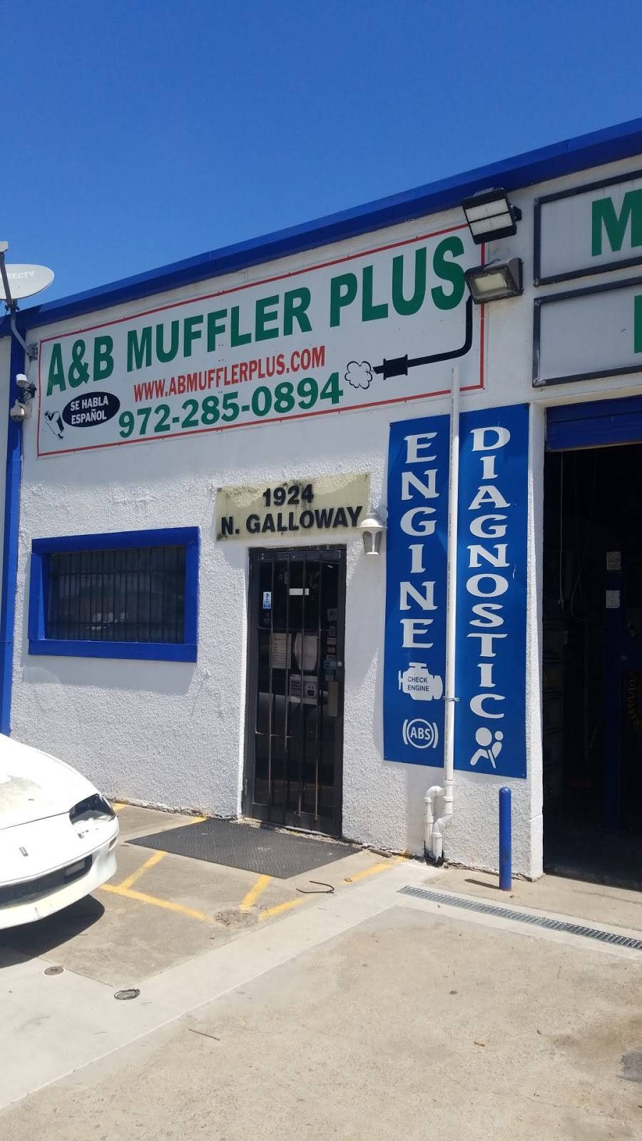 A & B Muffler Plus | 1924 N Galloway Ave, Mesquite, TX 75149, USA | Phone: (972) 285-0894