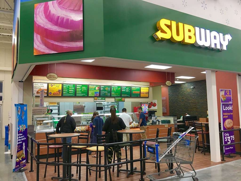 Subway | Wal-Mart, 6973 Blue Diamond Rd, Las Vegas, NV 89178, USA | Phone: (702) 262-6622